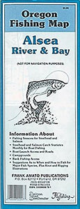 Alsea River & Bay Map